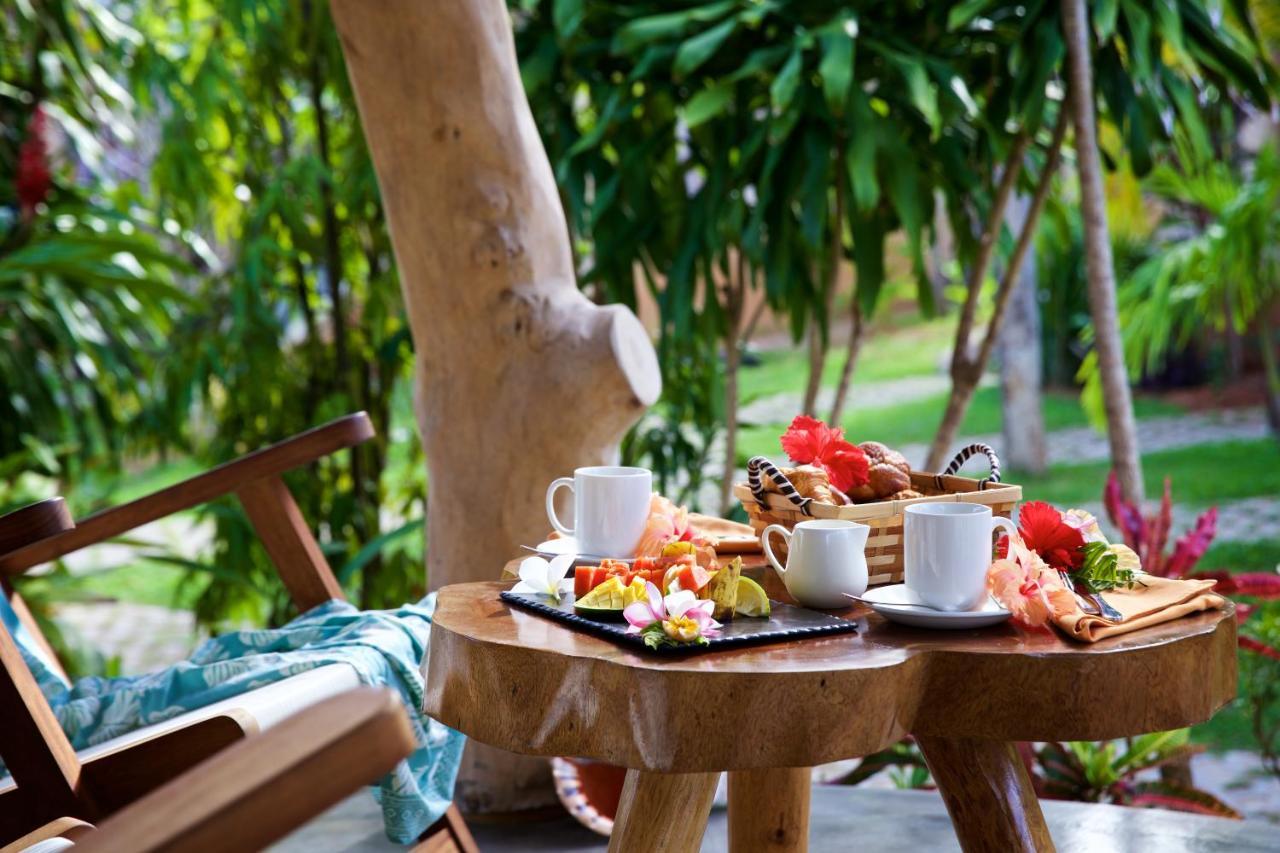 Les Lauriers Eco Hotel Anse Volbert Village المظهر الخارجي الصورة