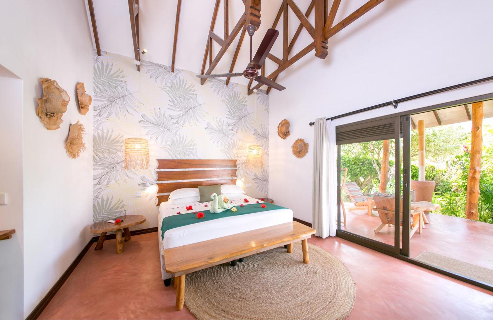 Les Lauriers Eco Hotel Anse Volbert Village المظهر الخارجي الصورة